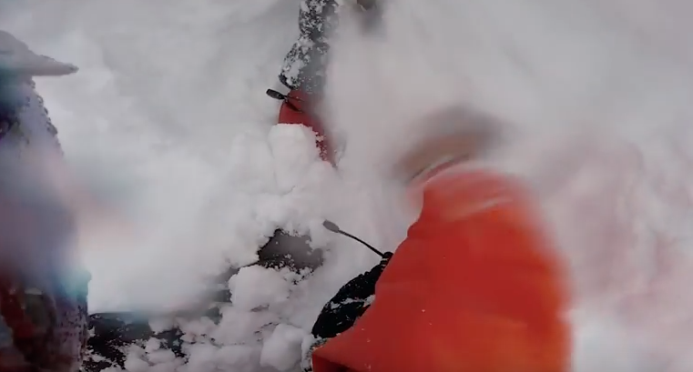 Rescued After Being Buried in Snow