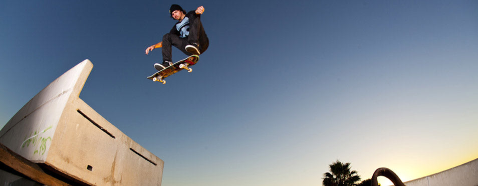 Skater Greg Lutzka up to new tricks