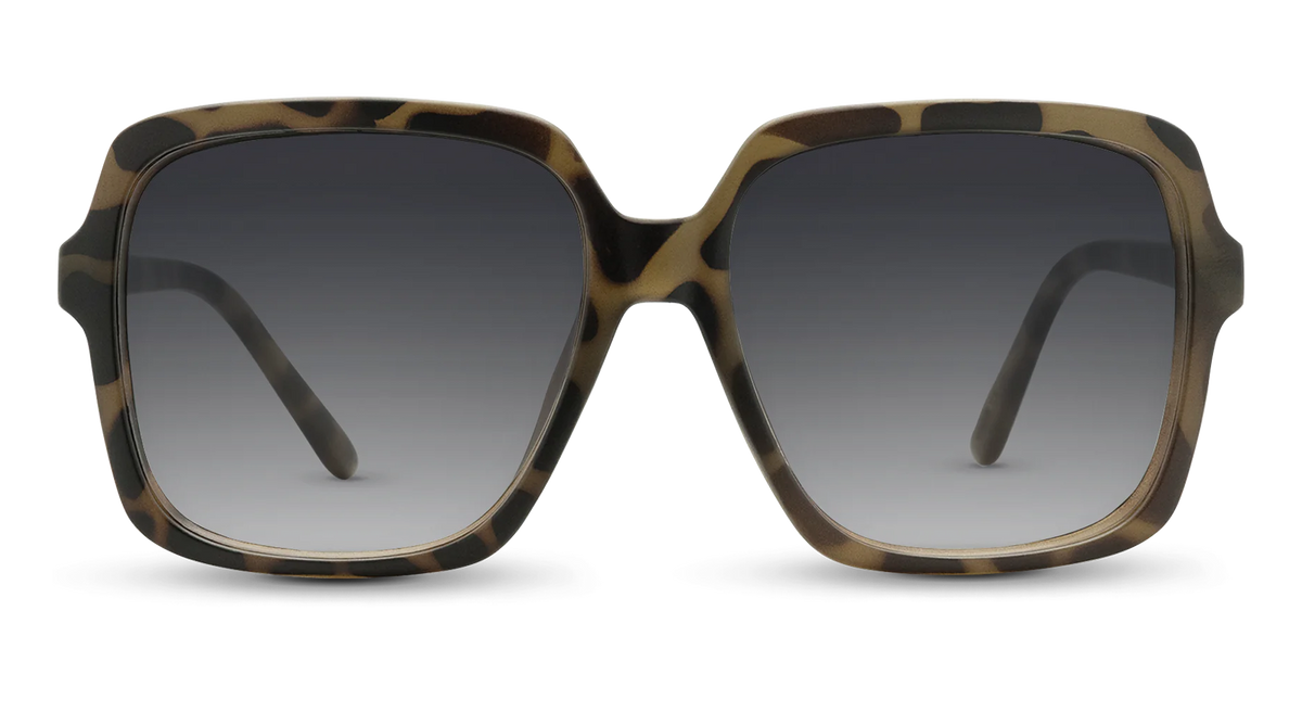 HTX Women's Polarized Plastic Square Sunglasses