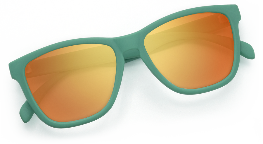 Mint Frame - Orange Lens