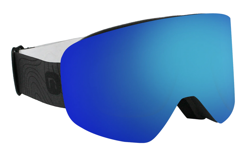 Blue lens snow goggles shop