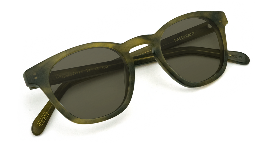 Matte Dark Tortoise Frame - Smoke Lens