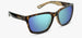 Brown Tortoise Frame - Blue Lens