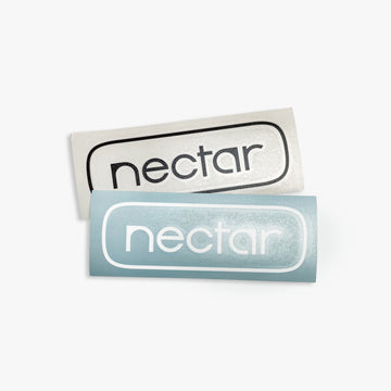 Two Vinyl Nectar Logo Stickers
