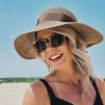Luray Malt Tortoise Frame Gradient Black Polarized Lenses